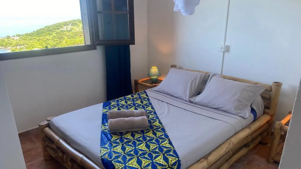 Villa Yekrik Yekrak Avec Vue Exceptionnelle Sur La Mer Des Caraibes Deshaies 0*,