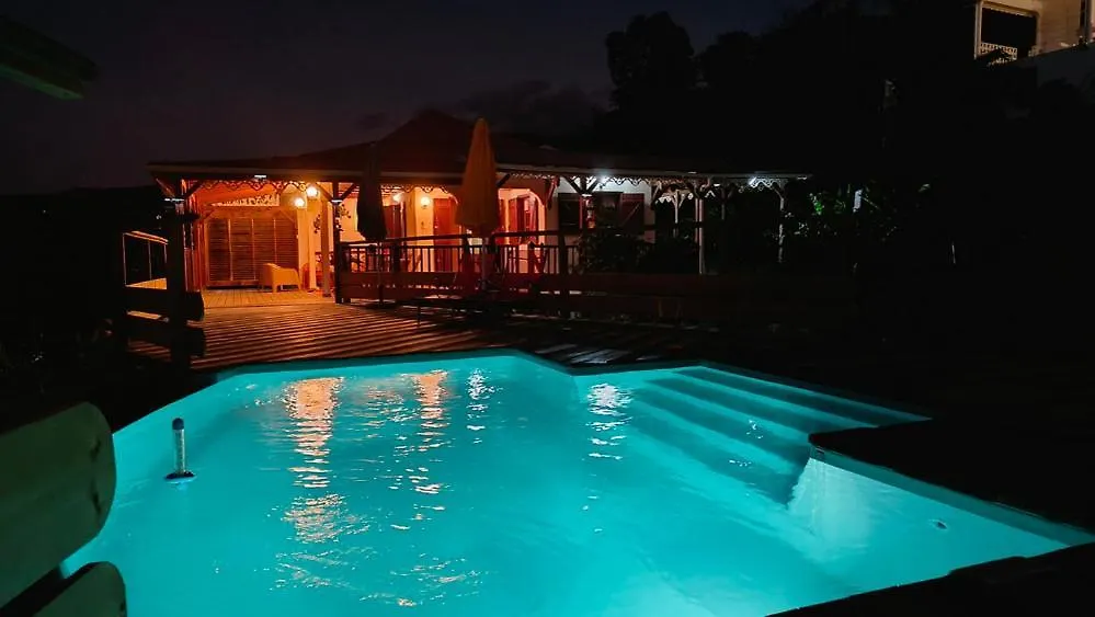 Villa Yekrik Yekrak Avec Vue Exceptionnelle Sur La Mer Des Caraibes Deshaies